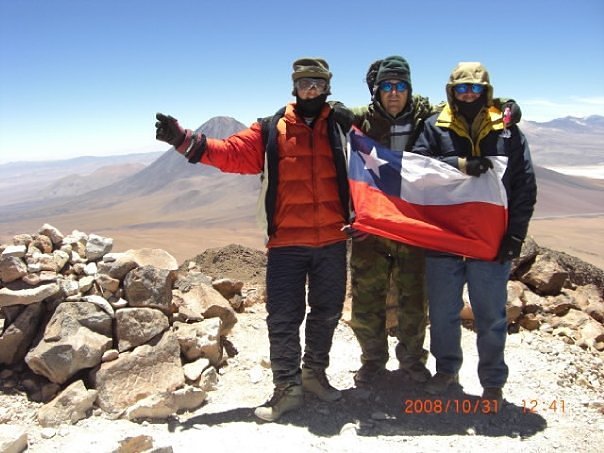 Cerro Toco, 2009, primera cumbre