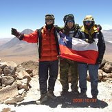 Cerro Toco, 2009, primera cumbre