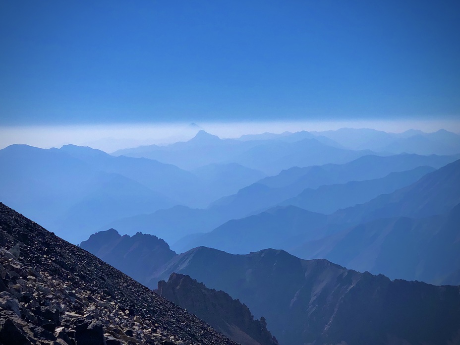 Damavand peak frome alam kuh, Alam Kuh or Alum Kooh