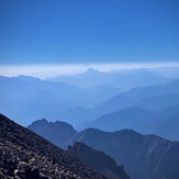 Damavand peak frome alam kuh, Alam Kuh or Alum Kooh