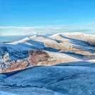 Snowy hilltops