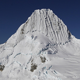 Mount Alpamayo front view
