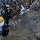 Ascenso en práctica de rescate agreste, Popocatepetl