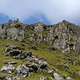 A few meters from the summit, Snowdon