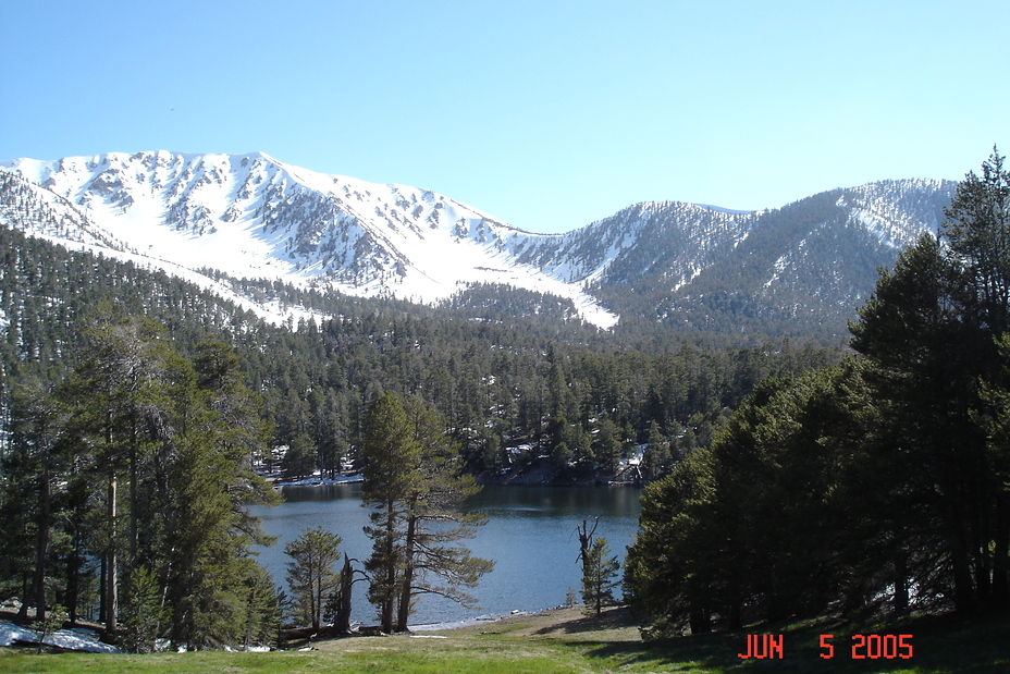 Dry Lake June 2005 with Dry Lake View in the middle, San Gorgonio