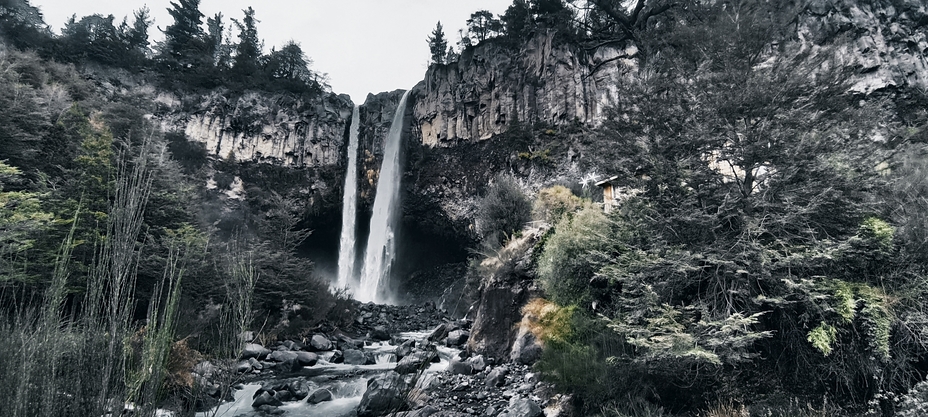 Salto trubunleo, Antuco Volcano