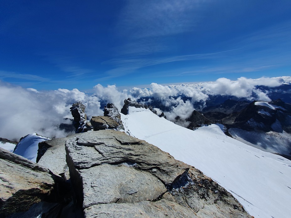 From the top of Gran Paradiso