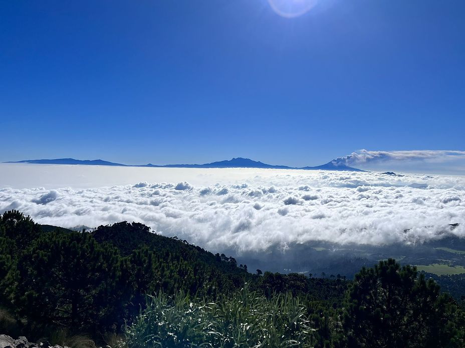 Monte Tlaloc, Itzaccihuatl and popocatepetl, Nevado de Toluca