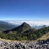 PICO DEL AGUILA from CRUZ DEL MARQUES, Nevado de Toluca