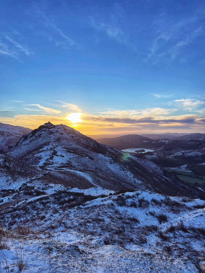 Helm Crag from Gibson Knott