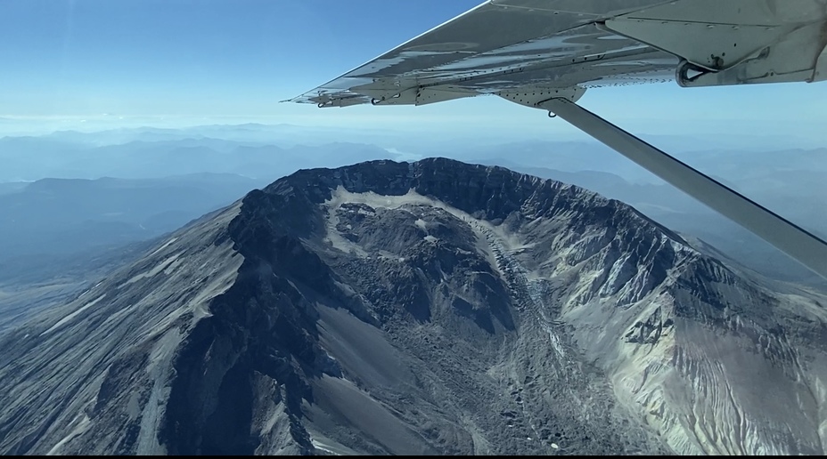 Kenmore Air scenic tour, Mount Saint Helens