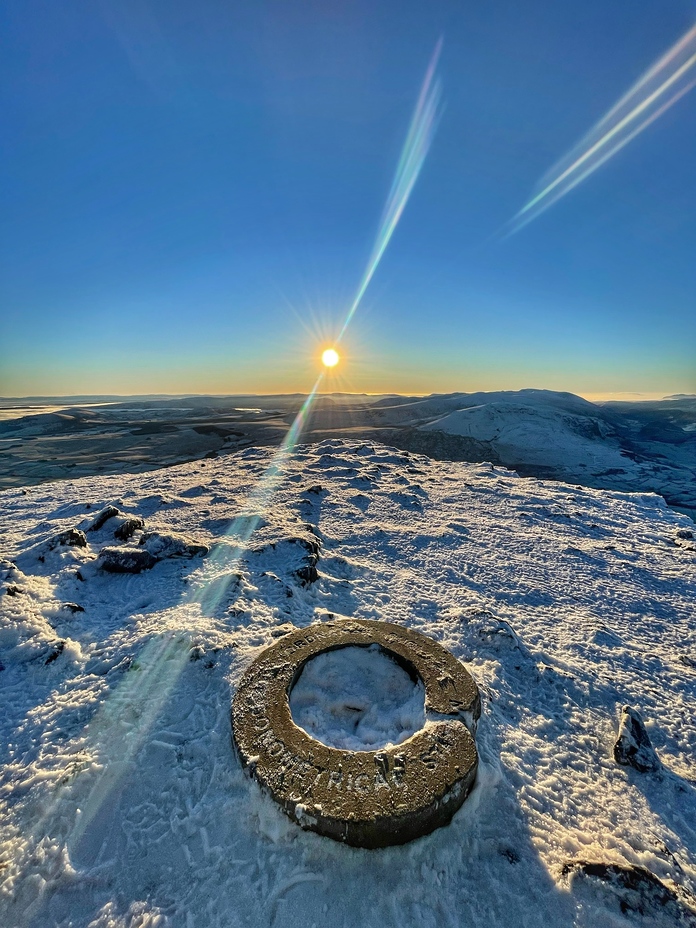 Blencathra Snowy Summit 