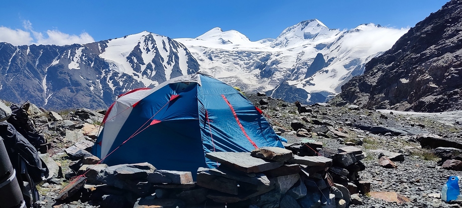 Казбек с ледника Гольда, Kazbek or Kasbek