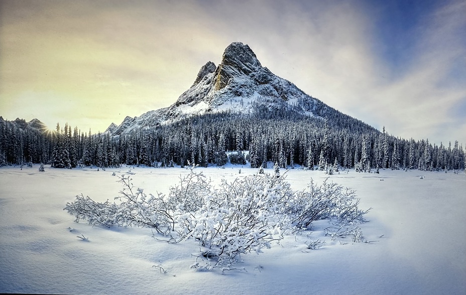 Liberty Bell sunrise, Liberty Bell Mountain