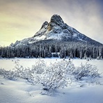 Liberty Bell sunrise, Liberty Bell Mountain