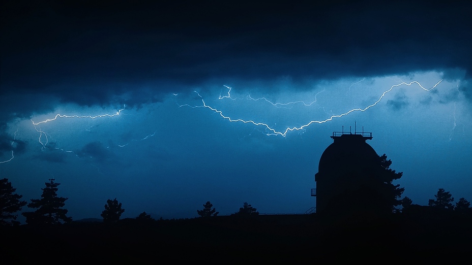 Electrical storm, Calar Alto