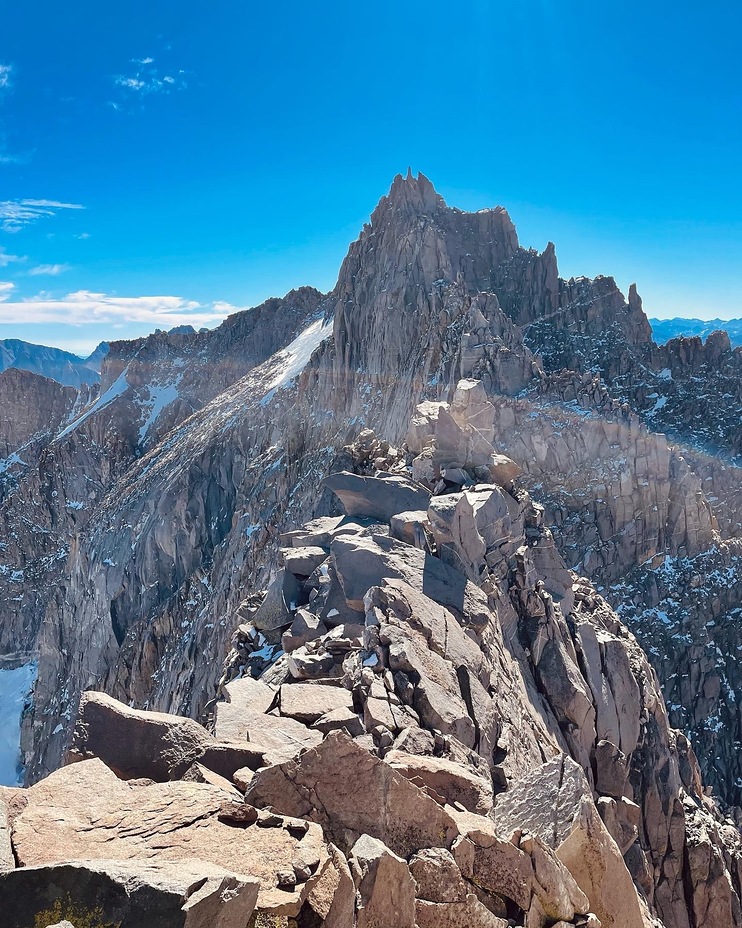 The foreboding Starlight Peak, Thunderbolt Peak