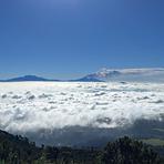 Itzaccihuatl and popocatepetl from Ajusco Top, Xitle