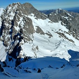 Corredor norte de Ubiña. Escalada., Peña Ubiña