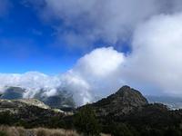 Pico del águila o. Clouds, Ajusco photo