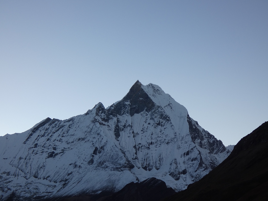 Annapurna range sunrise, Annapurna Sanctuary