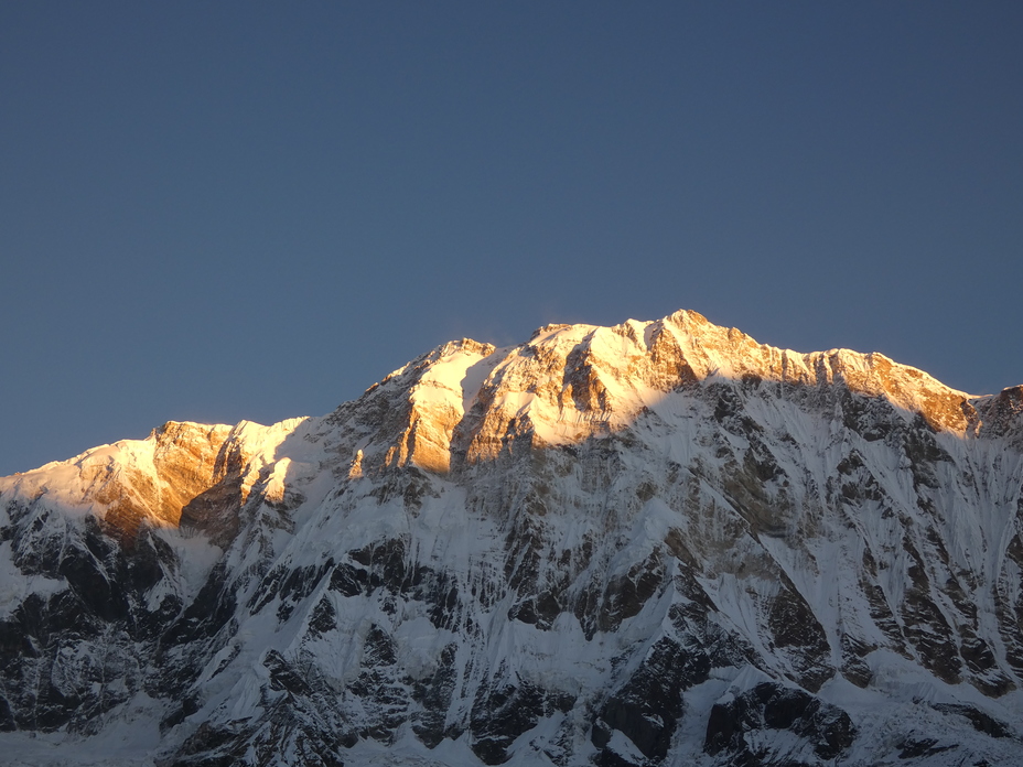 Annapurna range sunrise, Annapurna Sanctuary