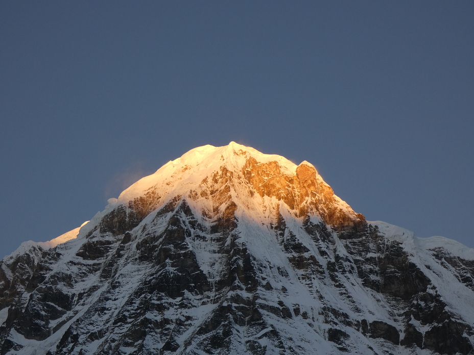 Annapurna range sunrise, Annapurna Sanctuary