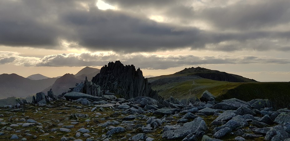 Castell y Gwynt shows it's true character.