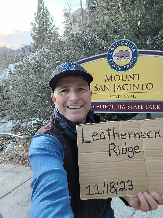 Leatherneck Ridge 11/18/23, Mount San Jacinto Peak