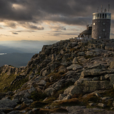 Whiteface sunset, Whiteface Mountain