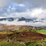 Wetherlam under siege, Black Fell (Lake District)