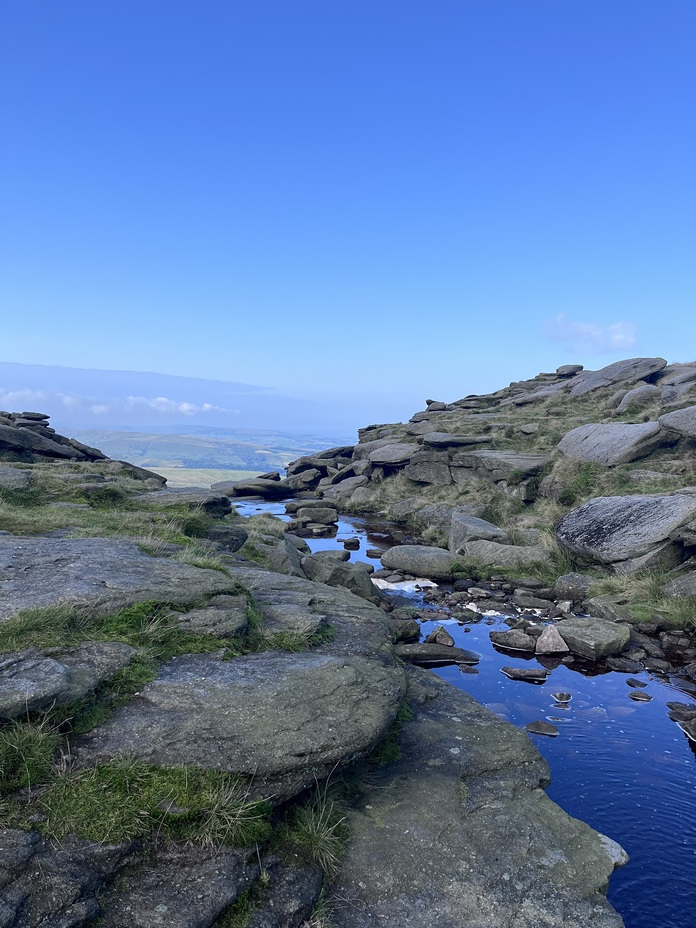 River Kinder, Kinder Scout