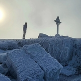 Icy summit, Galtymore