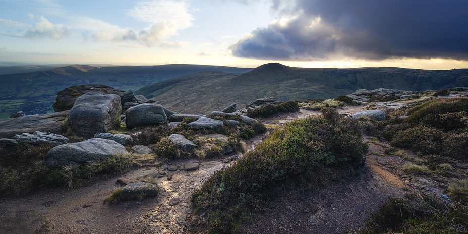 Grindslow Knoll from Nether Tor