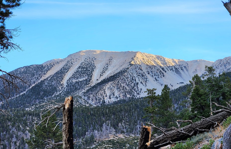 San Gorgonio At Sunset