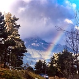 El nacimiento del arcoíris! ❤️, Pedraforca