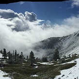 Snow dusting up top!, Mount Baldy (San Gabriel Range)