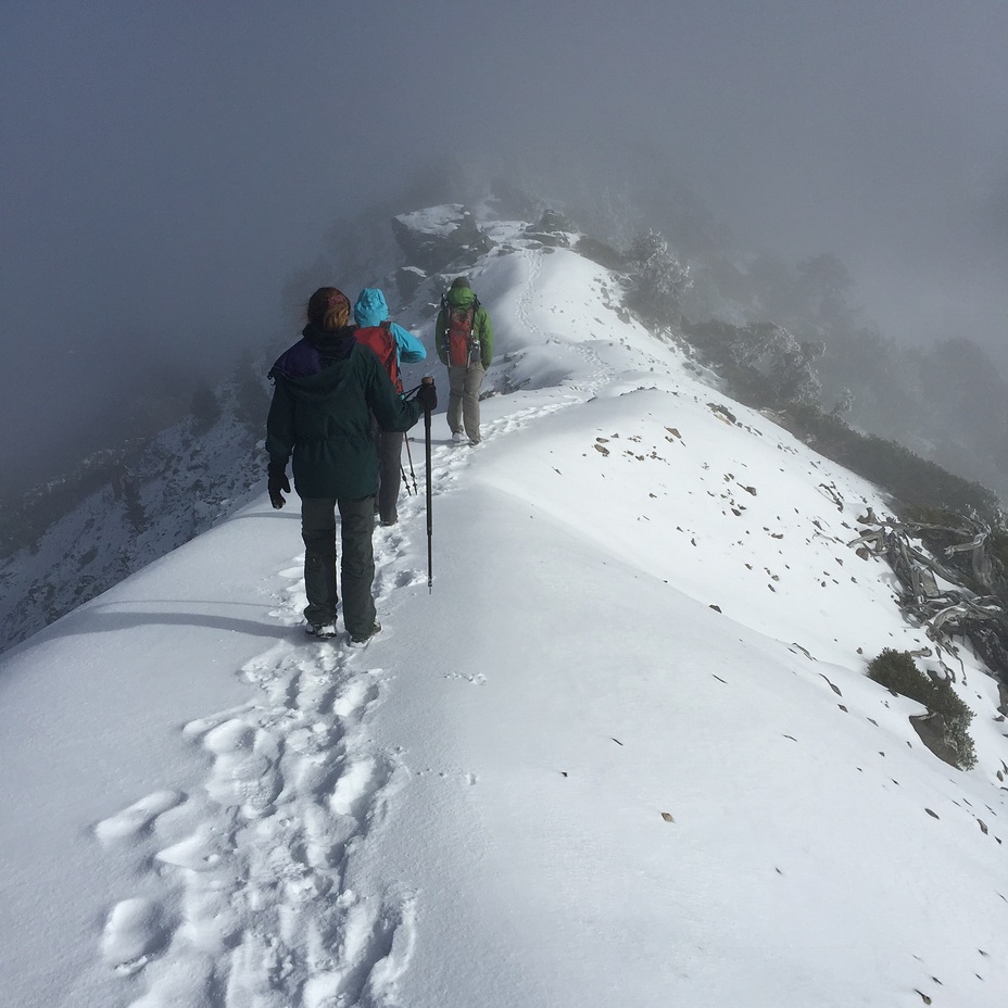 Now this is a backbone…, Mount Baldy (San Gabriel Range)