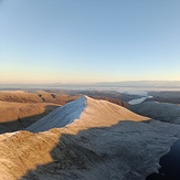 Frosty striding edge, Helvellyn