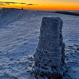 Sunrise at the summit, Helvellyn