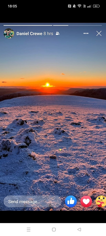 Sunrise, Helvellyn