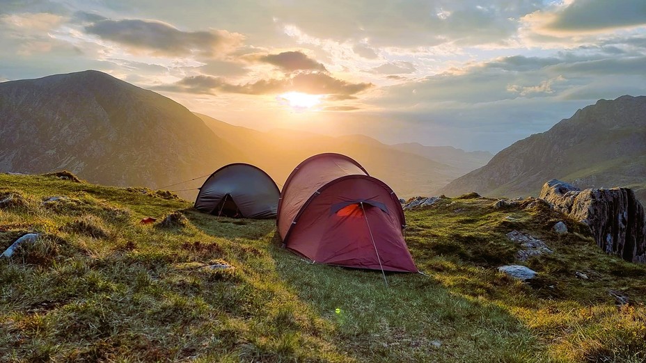 Great camp spot, Y Garn (Glyderau)