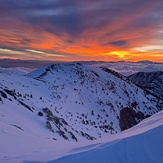 Harwood Sunrise, Mount Baldy (San Gabriel Range)