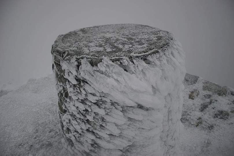 Snowdon summit trig