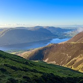 View from Whiteless Pike towards Crummock Water