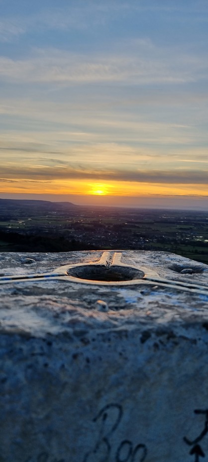 Sunset @ Roseberry Topping