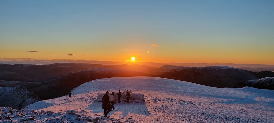 Sunrise @ Helvellyn 