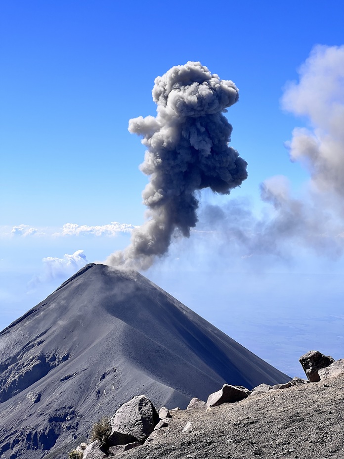 Fuego doing its thing., Acatenango or Fuego