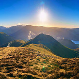 Looking along Whiteless Edge towards Whiteless Pike