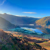 View from Lad Howes ridge, Grasmoor